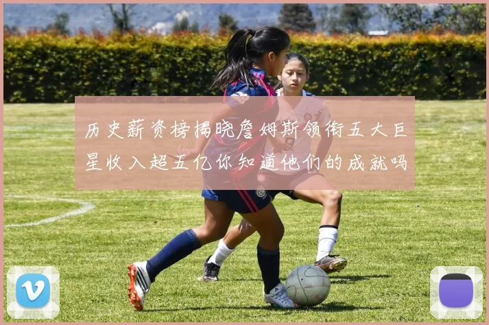 历史薪资榜揭晓詹姆斯领衔五大巨星收入超五亿你知道他们的成就吗